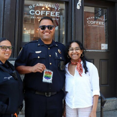 Hudson county officials promote "safe place" program - photo licensed by shore news network.