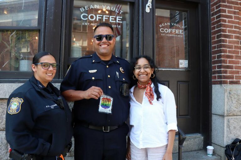 Hudson county officials promote "safe place" program - photo licensed by shore news network.