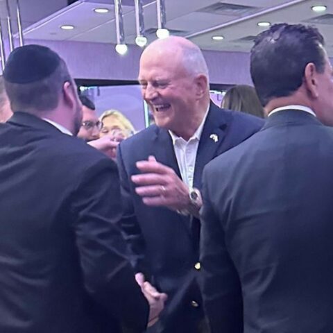 Hill and ambrosio continue battle for orthodox bloc vote in toms river - photo licensed by shore news network.