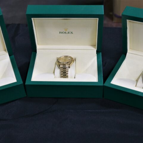 Fake luxury watches worth over $1. 2 million intercepted by cbp at lax - photo licensed by shore news network.