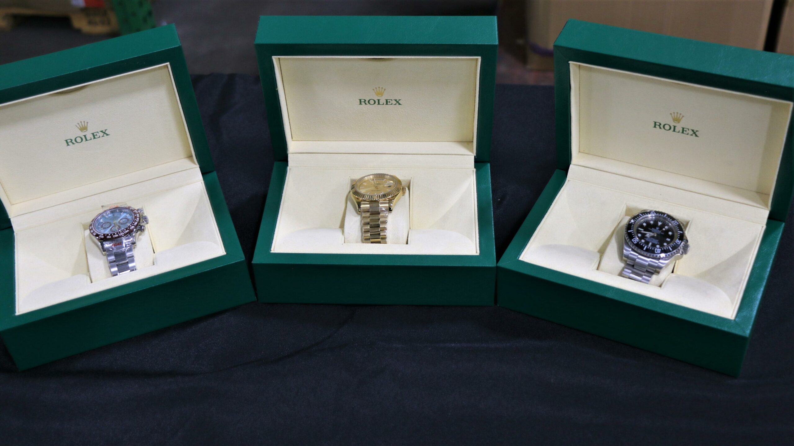 Fake Luxury Watches Worth Over $1.2 Million Intercepted by CBP at LAX