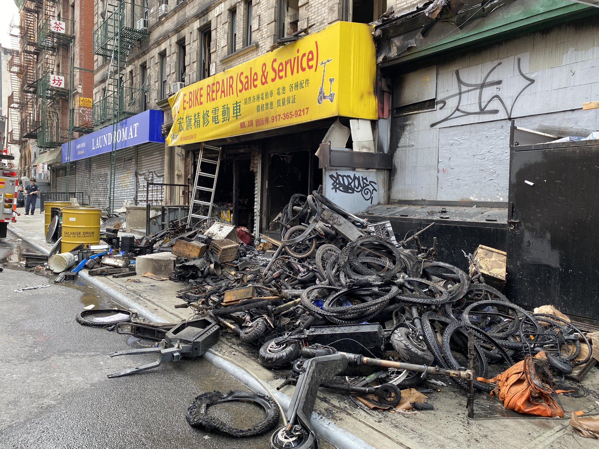 Deadly fire in Chinatown blamed on Lithium batteries