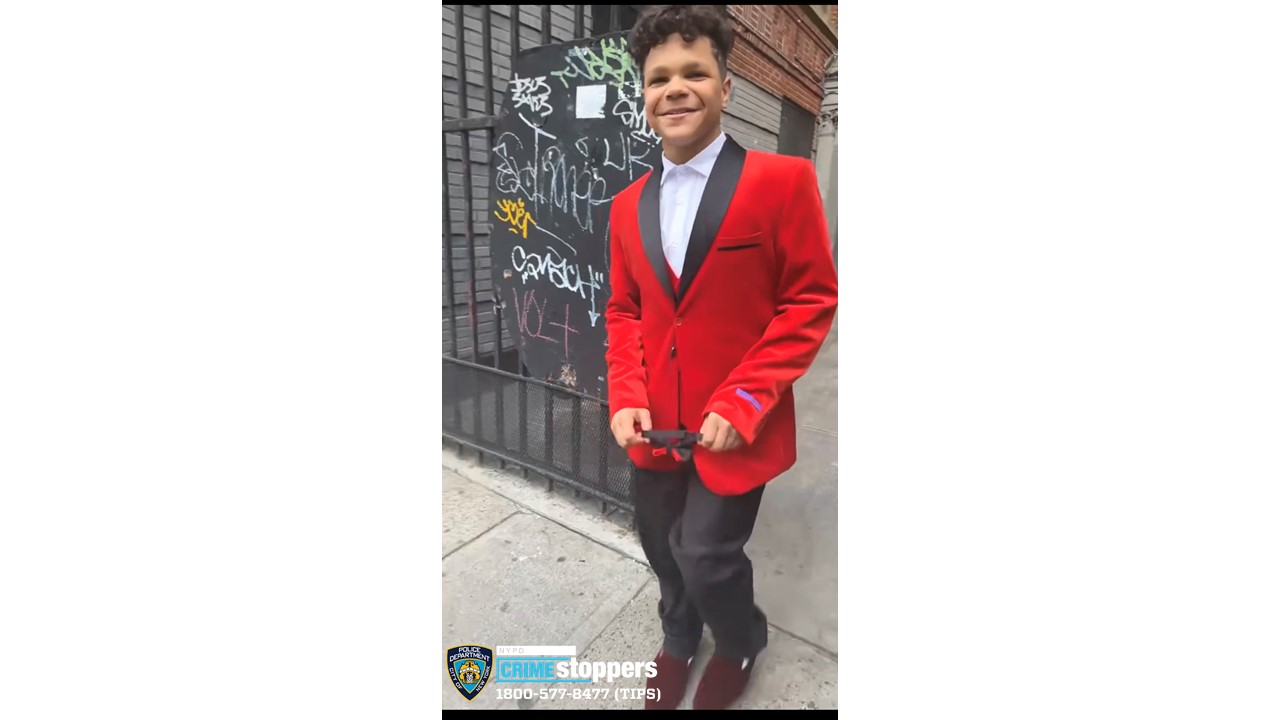 NYPD Seeks Public's Help in Locating Missing 12-Year-Old Boy from the Bronx
