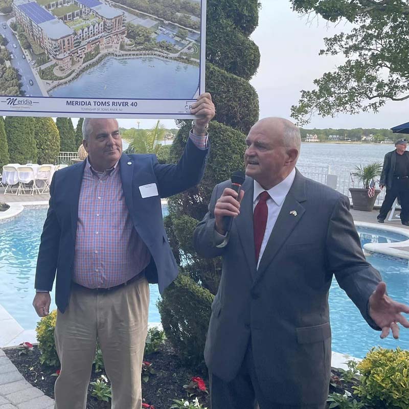 Lawyer for Toms River's Downtown Hi-Rise Developer Hosts Fundraiser for Mo Hill