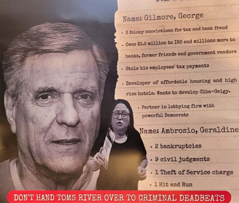 Toms River campaigns take aim at GOP Chairman, Questionable Candidate Toms River campaigns take aim at GOP Chairman, Questionable Candidate