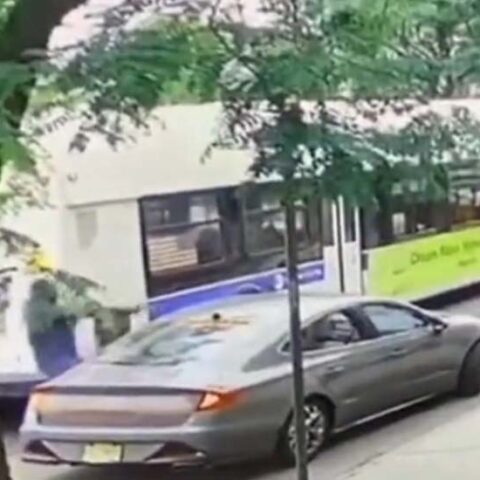 Video shows gunman firing on man and woman in car in brooklyn - photo licensed by shore news network.