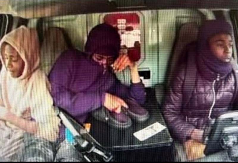 Suspects wanted for stolen work van captured on video