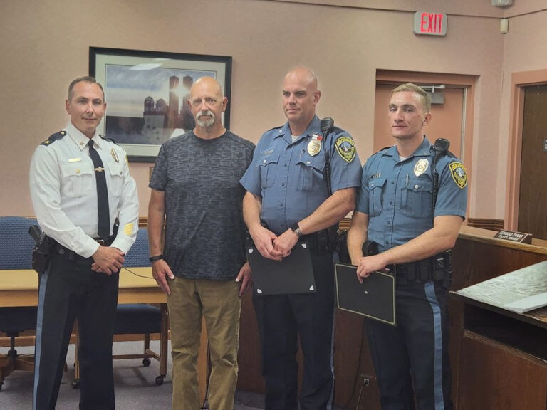 Beachwood police officers honored with life-saving awards for heroic actions in cardiac emergency - photo licensed by shore news network.