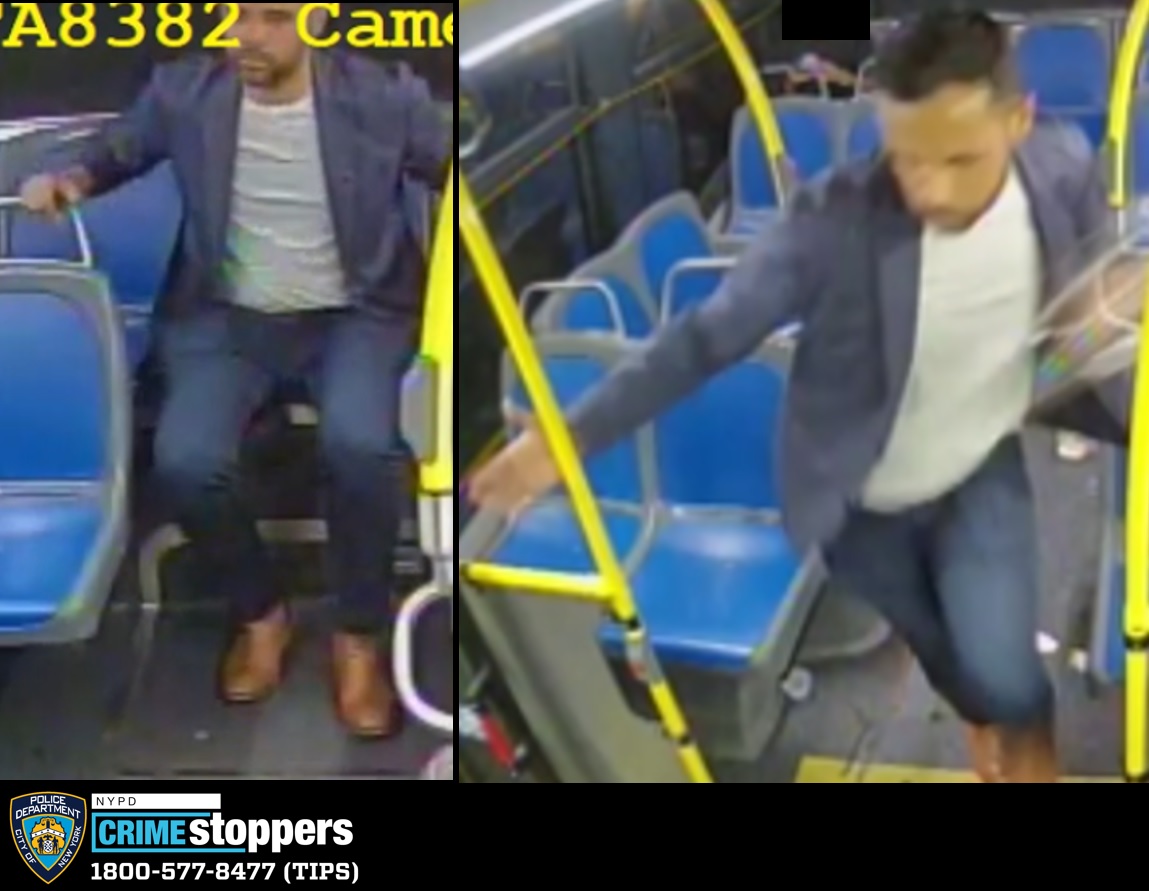 Headphone Snatcher Ran Off Bus, Sought by Police