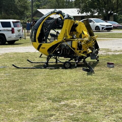 Minor injuries reported in macclenny helicopter crash - photo licensed by shore news network.