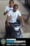 Woman victim of robbery by scooter bandits