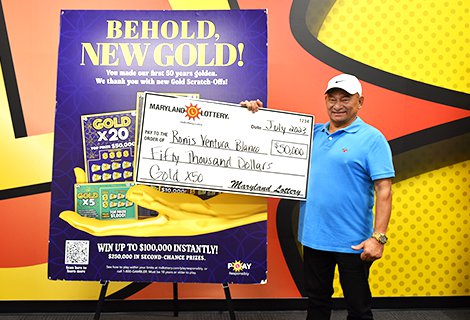 Ocean City trip ends with $50k lottery win