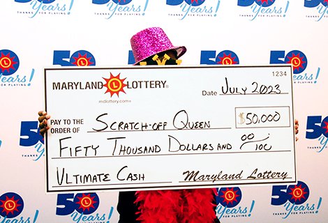 Lucky Baltimore woman gets second big lottery win