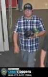He snatched her purse while she was shopping