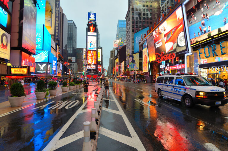 Shooting in times square leaves three teenagers injured - photo licensed by shore news network.