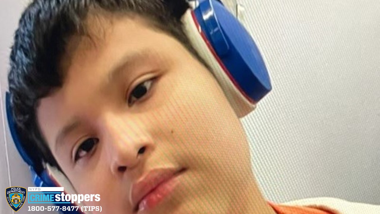 New York City Police Report Missing 12-Year-Old Boy from the Bronx
