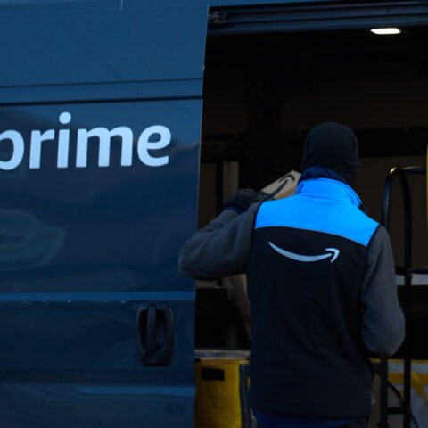 Amazon delivery driver attacked with glass bottle during attempted robbery - photo licensed by shore news network.