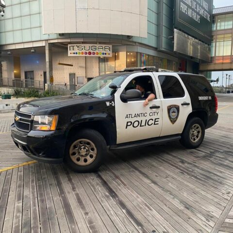 Couple arrested for stiffing atlantic city cab driver, pulling pocket knife - photo licensed by shore news network.