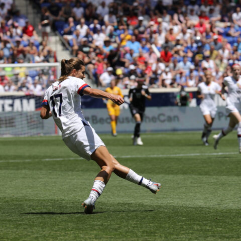 Diverse usa women's soccer team stacked with new jersey players - photo licensed by shore news network.