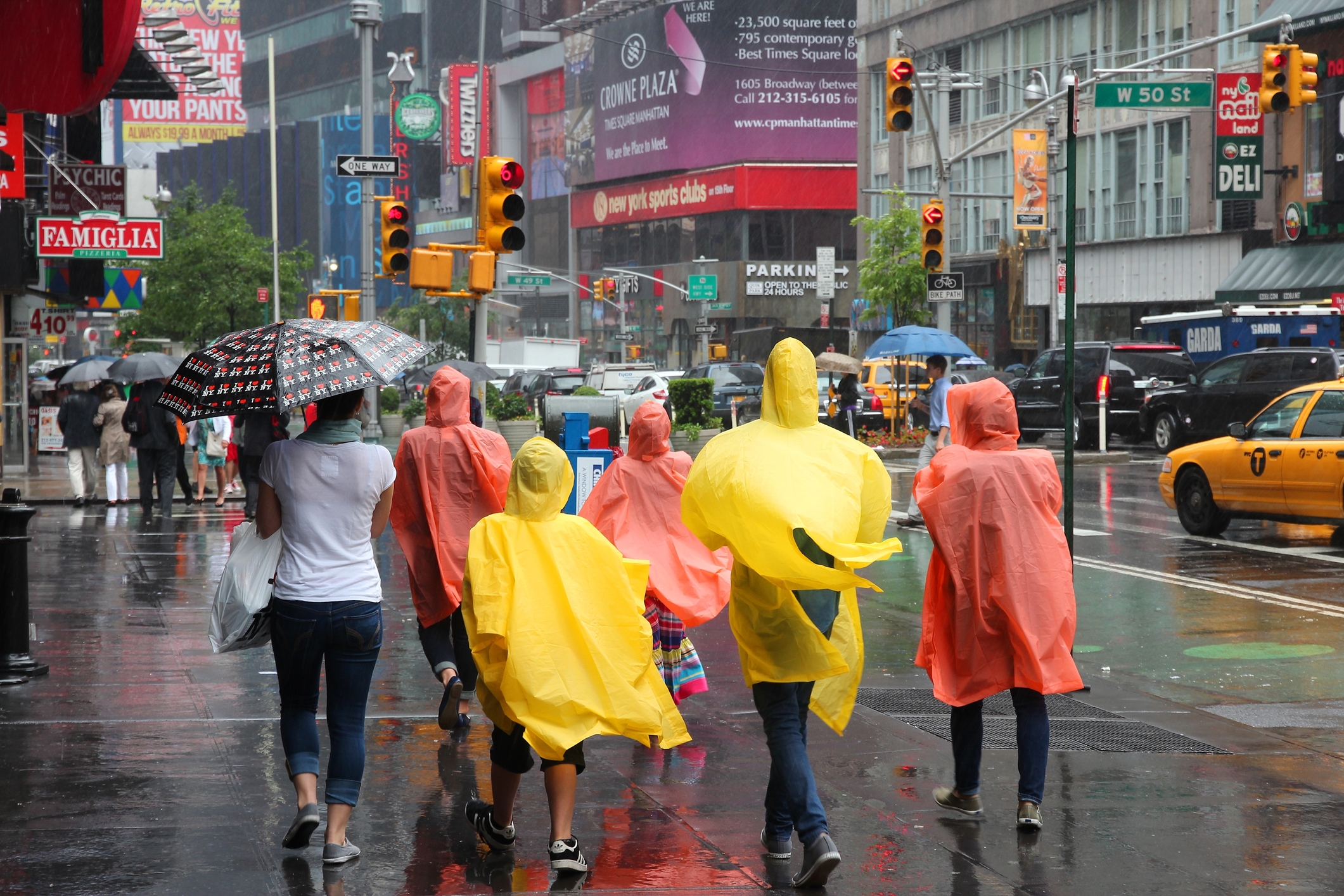 Variable Conditions with Chance of Showers and Thunderstorms in NYC