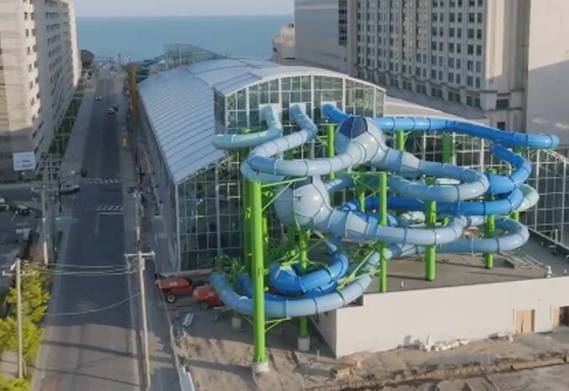 Massive new indoor waterpark opens at the Jersey Shore