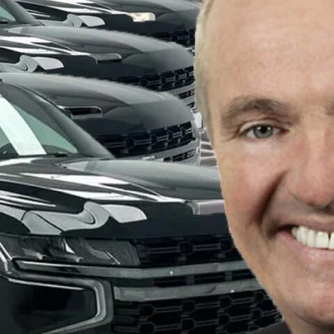 Gas guzzlers for me but not for thee; murphy ripped over ev hypocrisy - photo licensed by shore news network.
