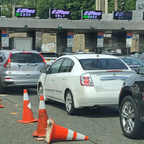 Morning commute slowed by heavy traffic, police activity, and construction across new jersey - photo licensed by shore news network.