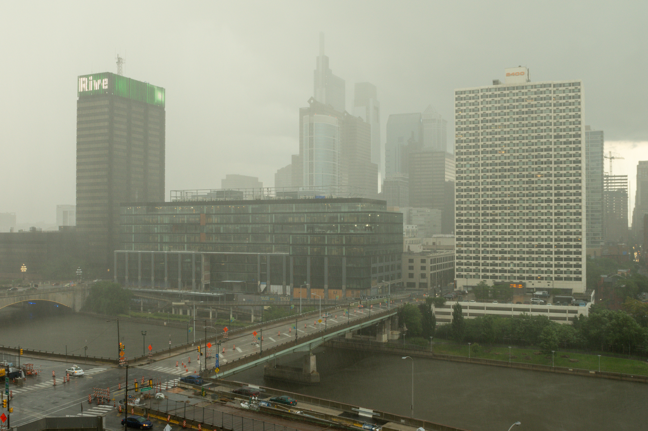 A Hot Day in Philadelphia Could End in Thunderstorms