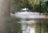 Road closure on silver lake road due to storm damage