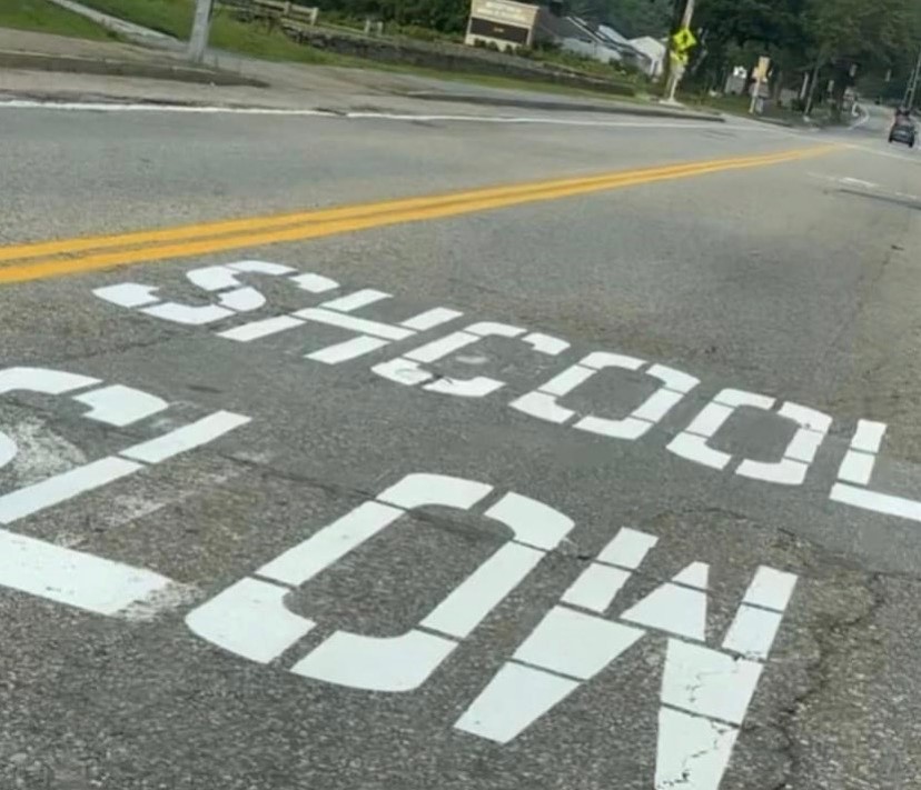 Town Offers Creative Fix After Spelling School Wrong on Roadway