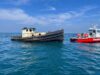 Tug boat sunk off jersey coast for artificial reef