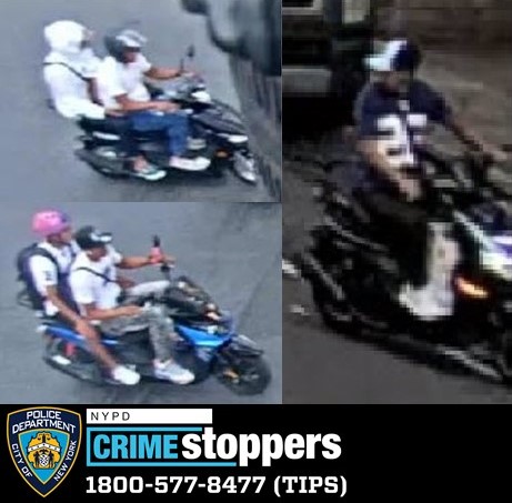 Six Sought in New York City Scooter Based Robberies Six Sought in New York City Scooter Based Robberies