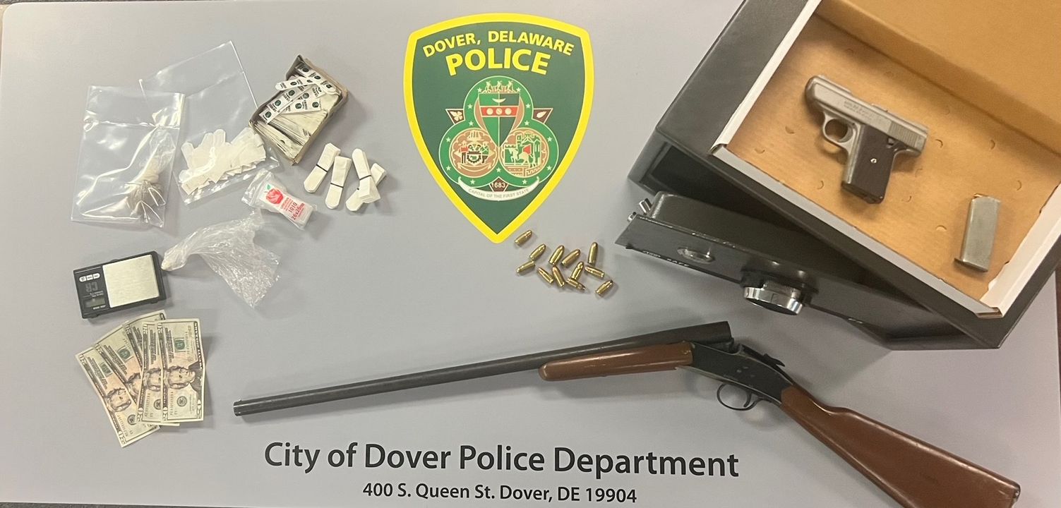 Three Arrested in Dover Following Drug and Weapons Investigation