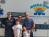 10 years after his rescue as an infant, boy visits first responders