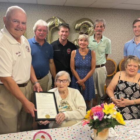 Toms river celebrates local resident's 103rd birthday with mayor's honor - photo licensed by shore news network.