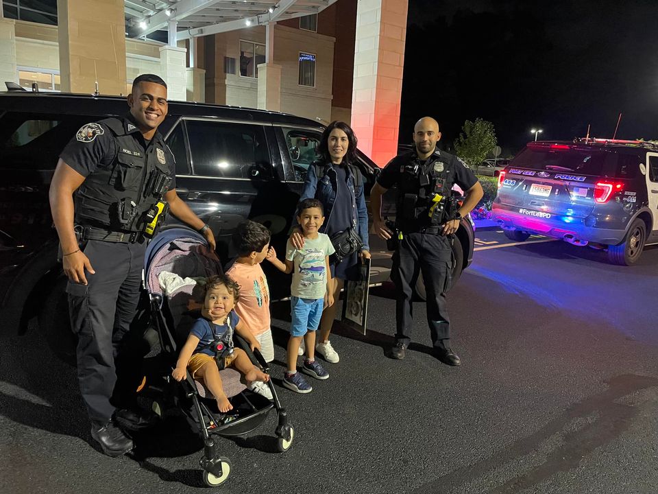 It's Time for Some Kindness in Fort Lee as Officer Helps Lost Family