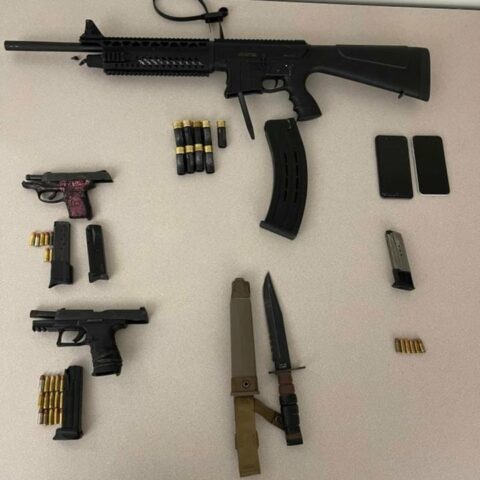 Baltimore police seize guns, drugs in public safety sweep - photo licensed by shore news network.