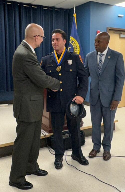Suffolk County Police Officer Honored with New York State Liberty Award for Heroic Rescue