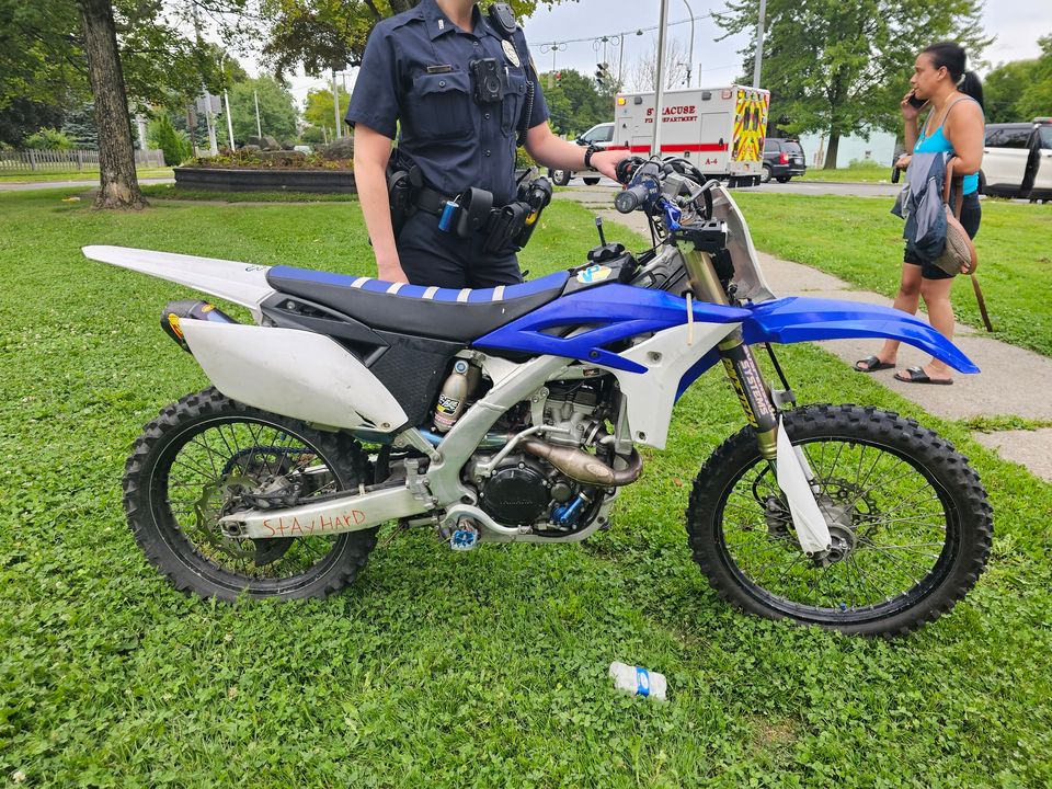 Syracuse Police Continue Confiscating Illegal ATV, Dirt Bikes on Public Streets