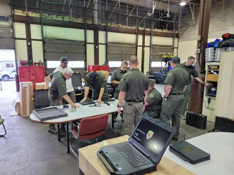 Maryland state bomb squad receives training on enhanced digital x-ray systems - photo licensed by shore news network.