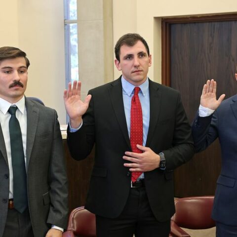 Erie police department welcomes new officers - photo licensed by shore news network.