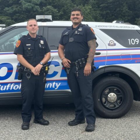 Amityville officers assist in home birth of baby girl - photo licensed by shore news network.