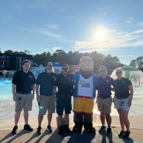 Master police officer retires after 31 years at ocean breeze waterpark - photo licensed by shore news network.