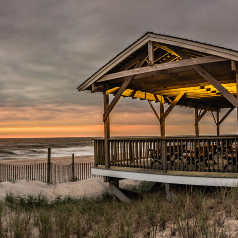 Rainy forecast gives way to partly sunny day with chance of showers - photo licensed by shore news network.