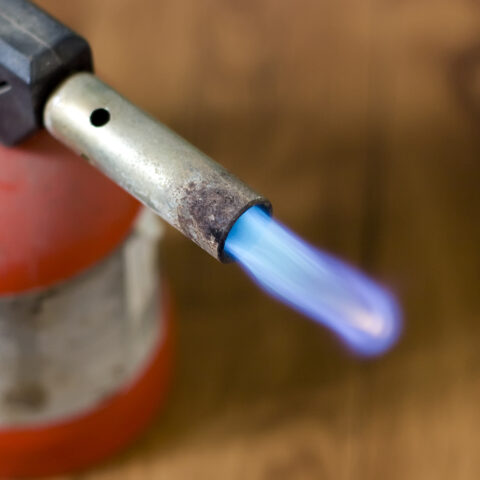 Police arrest man breaking into atm with blowtorch - photo licensed by shore news network.