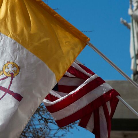 Catholic college leader denounces diocese policy requiring students to use pronouns that align with biological sex - photo licensed by shore news network.