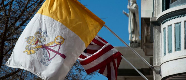 Catholic college leader denounces diocese policy requiring students to use pronouns that align with biological sex - photo licensed by shore news network.