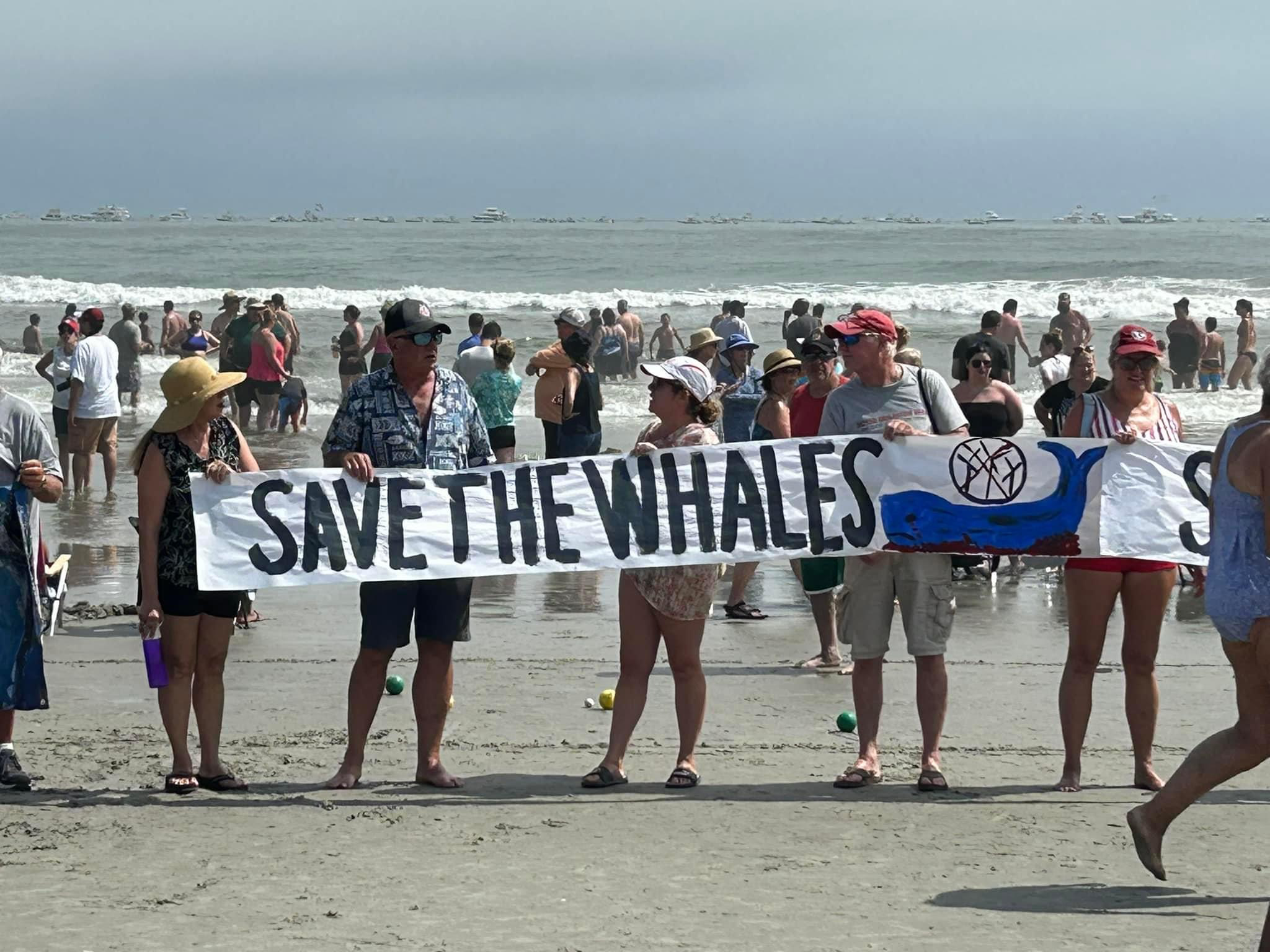 Hundreds Protest New Jersey's Offshore Wind Farms