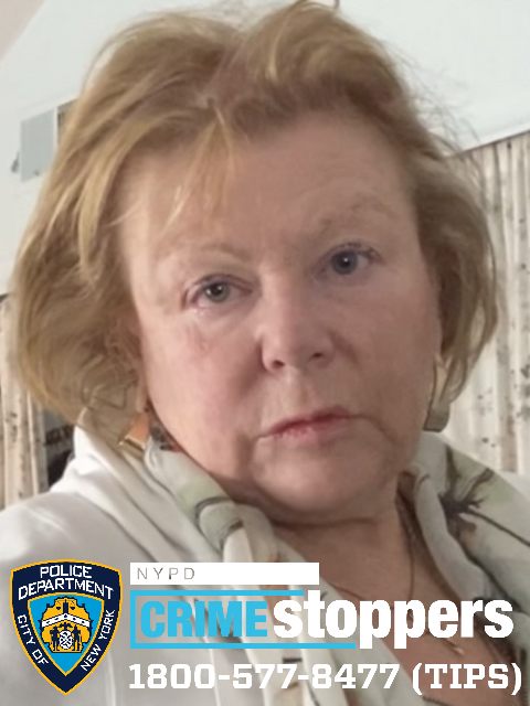 67-Year-Old Staten Island Woman Missing