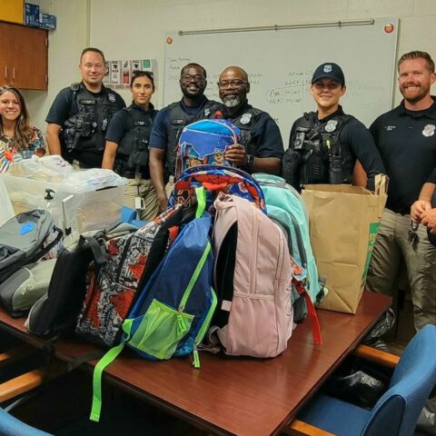 Pact units complete school supply drive for international students - photo licensed by shore news network.